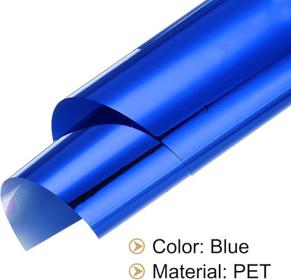 MECCANIXITY 50 Sheets Heat Reactive Foil, 20x29cm Blue Foil Transfer Sheets - Image 6