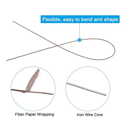 PATIKIL 22 Gauge 16" Floral Stem Wire - Image 3