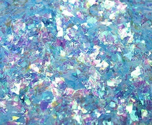 Light Blue Iridescent Ice Glitter Flakes by MeyerImports