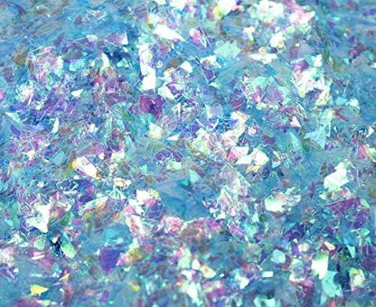 Light Blue Iridescent Ice Glitter Flakes by MeyerImports