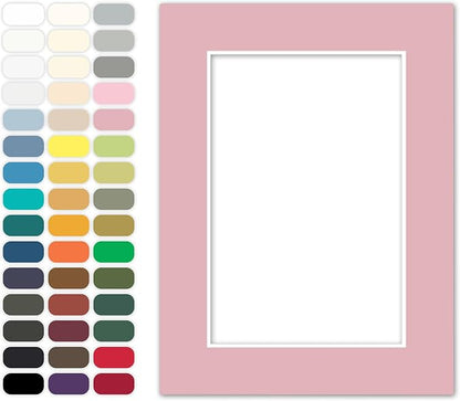 Poster Master Desert Rose Matboard – 4-Ply Acid-Free Picture Mat Board by PosterMaster