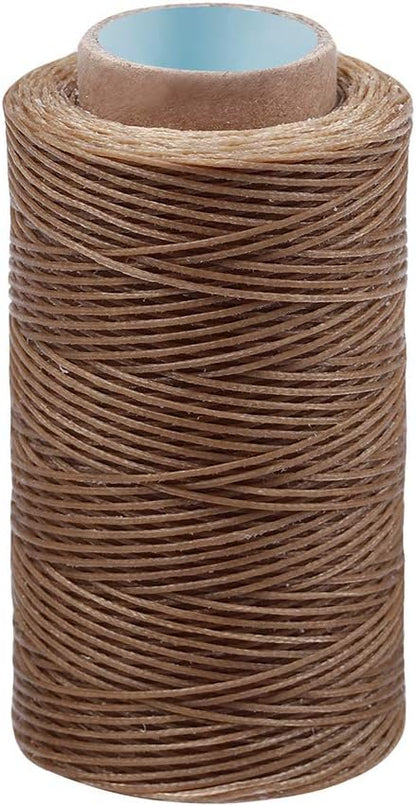 MIUSIE Colorful 284Yards Leather Sewing Waxed Thread-Practical Long Stitching by BUTUZE