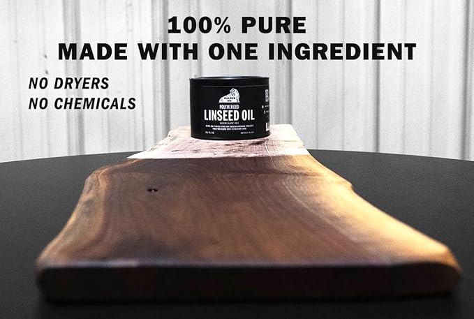 Walrus Oil - Polymerized Linseed Oil. 100% Natural, Fast Curing Wood Sealer. - Image 6