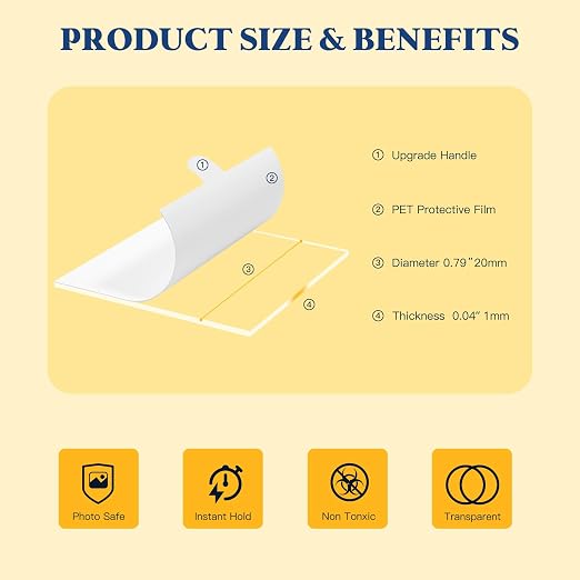0.79" Double Sided Adhesive Dots, DIY Projects - Image 3
