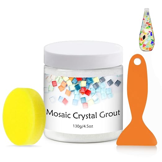 Mosaic Crystal Grout, Mosaics Tile Tools, Mosaic Tile Accessories – Essential by CAMUTKRY