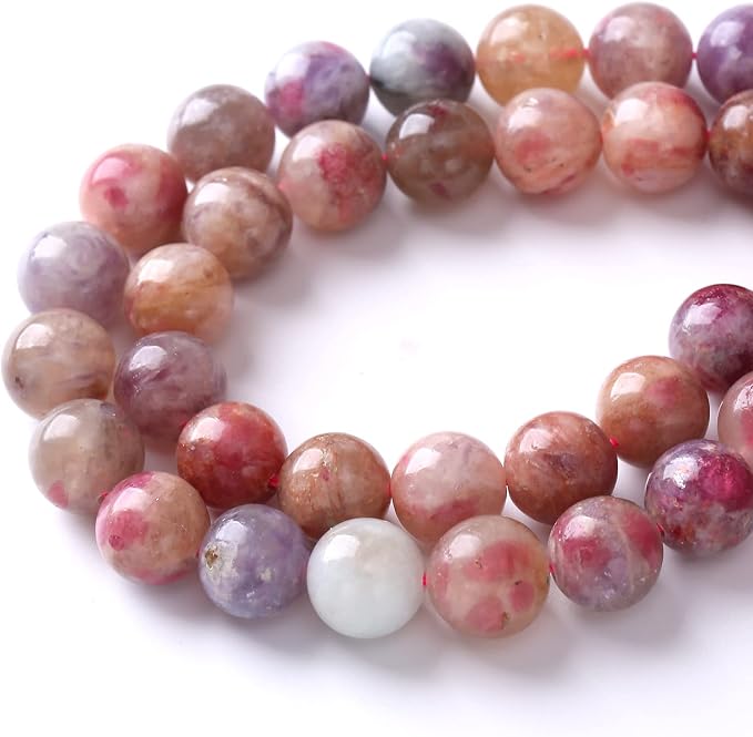 90pcs 4mm 5A Natural Pink Tourmaline Stone Beads Round Loose Spacer Healing - Image 4
