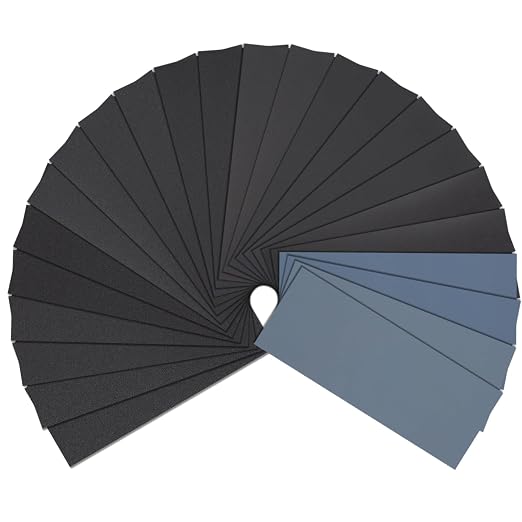 Romeda 72Pcs Sand Paper, 9x3.6 Inches, Silicon Carbide, by Romeda