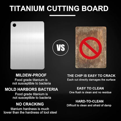 Titanium Cutting Boards for Kitchen, Katuchef Titanium Cutting Board, Non toxic - Image 6