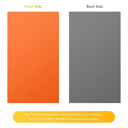 Laser Engraving Blank ABS Double Color Plastic Sheet, 11.8x6.49x0.05 inch - Image 7