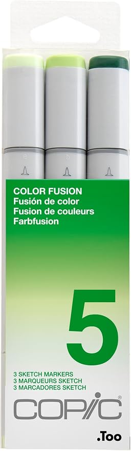 Copic Sketch, Alcohol Markers, Dual Brush Tip Art Marker by COPIC