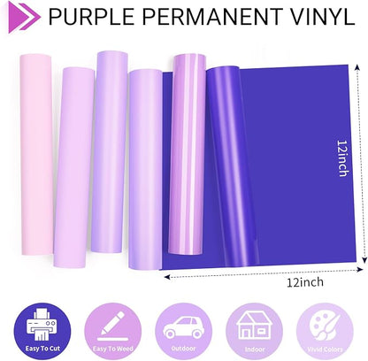 GIRAFVINYL Purple Permanent Vinyl - Image 5