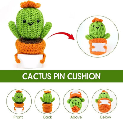 Pin Cushion, Handmade Knitted Pincushions, Cute Pin Cushions Needle Holders - Image 3