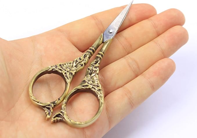 BIHRTC Vintage European Style Scissors Stainless Steel - Image 6