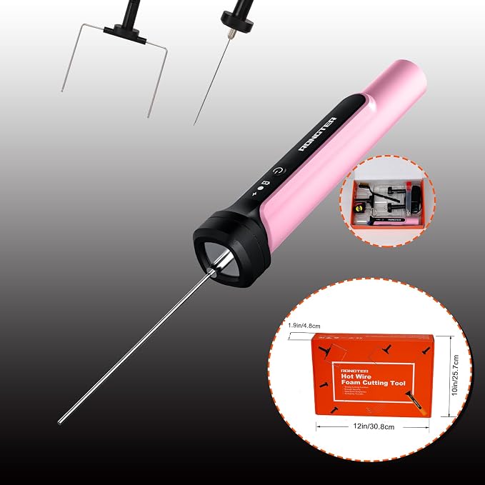 3 in 1 Hot Wire Foam Cutter Kit, Heated Foam Carving Knife Kit - Image 7