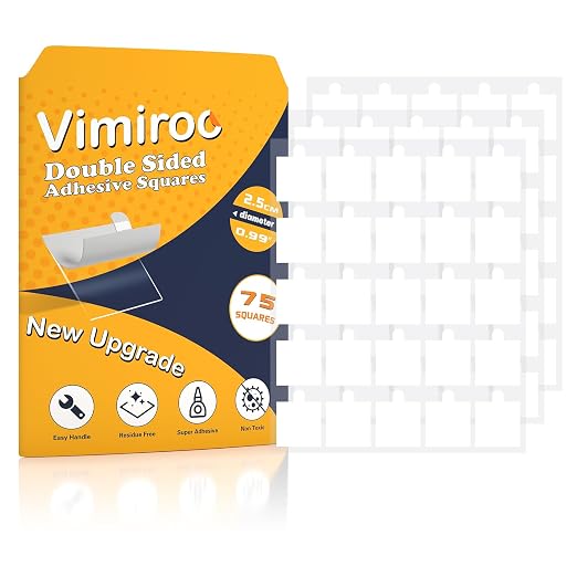 0.99'' Double Sided Sticky Tack, No Trace Adhesive Putty, TackPutty by VIMIROO