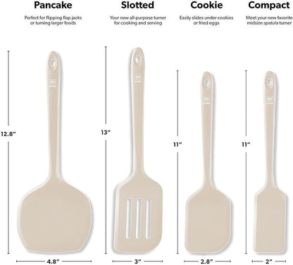 New DI ORO Silicone Turner Spatula Set - Image 5