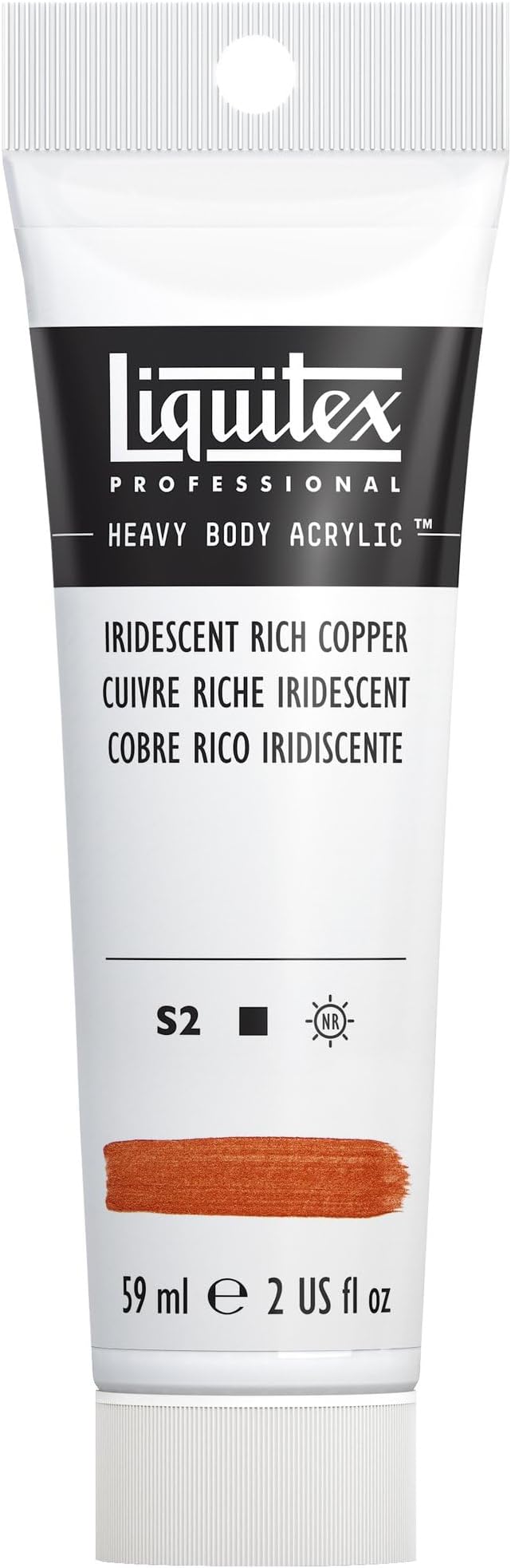 Liquitex Professional Heavy Body Acrylic Paint, 2-oz Tube, Iridescent Rich by Liquitex
