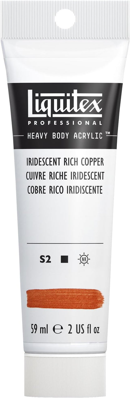 Liquitex Professional Heavy Body Acrylic Paint, 2-oz Tube, Iridescent Rich by Liquitex