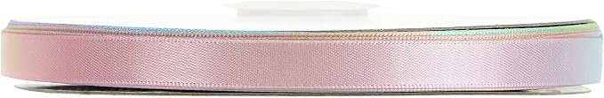 MEEDEE Pastel Rainbow Satin Ribbon - Image 4