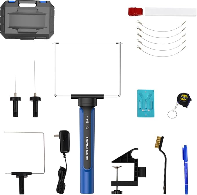4 in 1 Hot Wire Electric Foam Cutter Kit, Styrofoam Cutting Tool 15W/ 6V by RONGTER