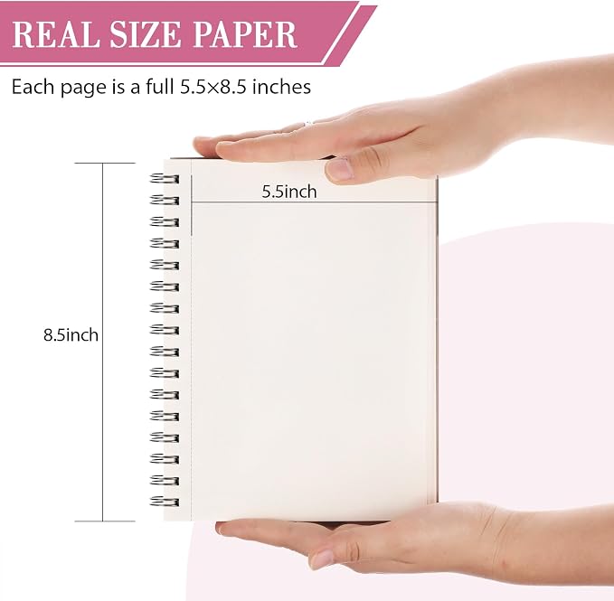 Sketch Book with 12 Color Pencil Set, 90 Sheets Spiral Sketchbook - Image 8