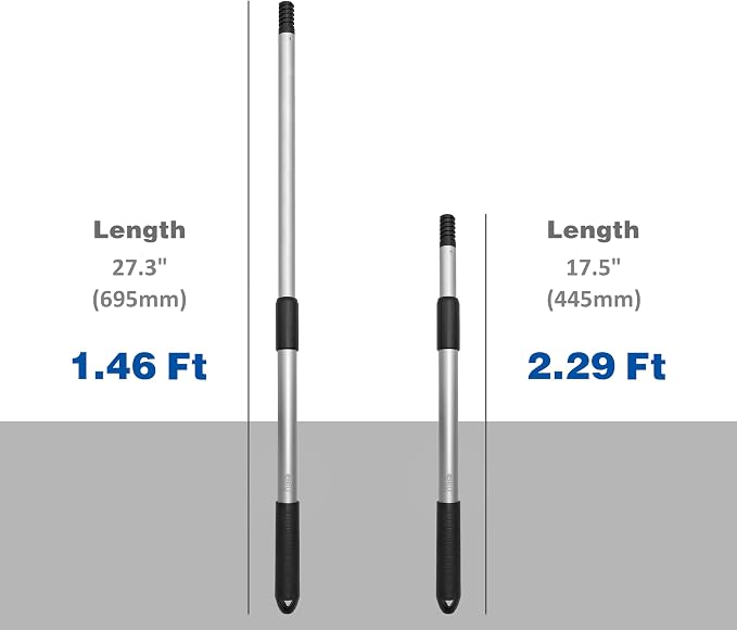 CHILI Extension Pole with 2-Section, 1.46 to 2.29 ft, Telescoping Pole with - Image 2
