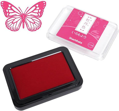 IROMOYO Stamp PAD, Traditional Japanese Ink Colour, Oil-Based Ink pad by Artline