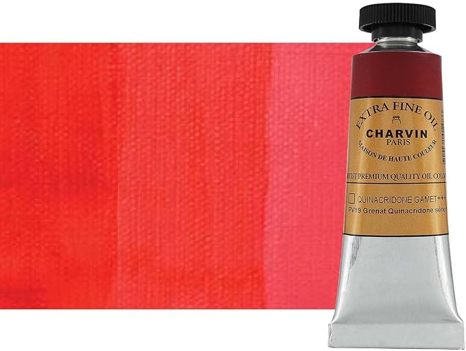 Charvin Extra Fine Oil Paint, Garnet Quinacridone 20 ml by Unknown