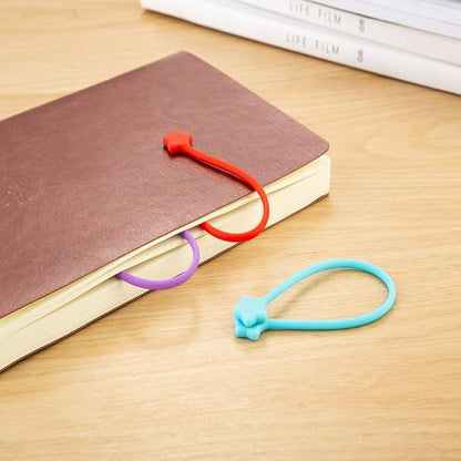 7Colors-21Pack Reusable Silicone Twist Ties, 7.48'' Magnetic Cable Ties - Image 7
