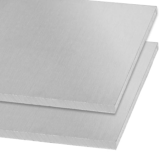 2 Pack 5052 H32 Aluminum Sheet Metal 8” x 4”x 1/8” Flat Plain Thin Aluminum - Image 7