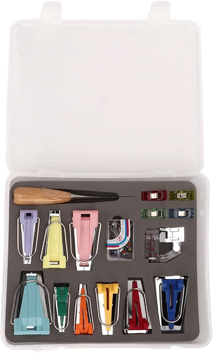Asixxsix Bias Tape Maker Kit, 9 Sizes Bias Tape Maker - Image 5