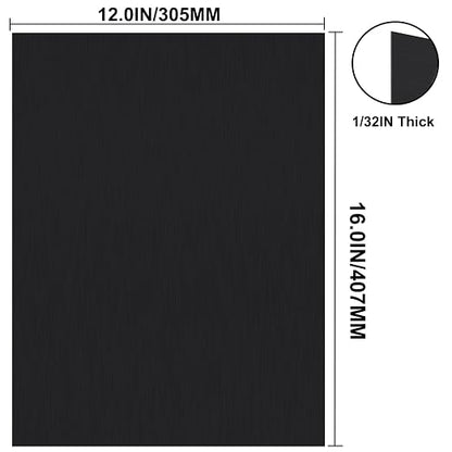 Anodized Aluminum Sheet Metal 12 x 16 x 1/32 Inch Black Metal Plates - Image 3
