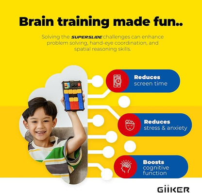 GiiKER Super Slide Puzzle Games, Original 500+ Challenges Brain Teaser Puzzle - Image 3