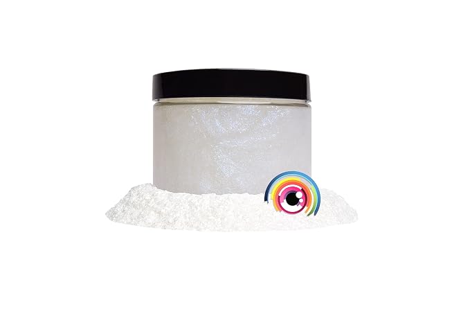 Mica Powder Pigment “Galactic Ghost Blue” Multipurpose DIY Arts and Crafts - Image 2