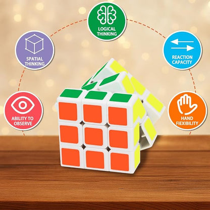 Mini Cube Puzzle Party Favors for Kids: 28 Pack 1.18in 3x3 Magic Cube School - Image 4
