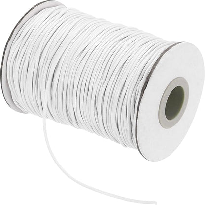 MECCANIXITY Waxed Cord 1.5mm Waxed Thread 87 Yard Wax String Leather Cord by MECCANIXITY