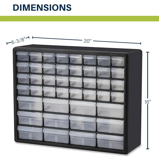 Akro-Mils 44-Drawer Plastic Drawer Storage Cabinet - Image 3
