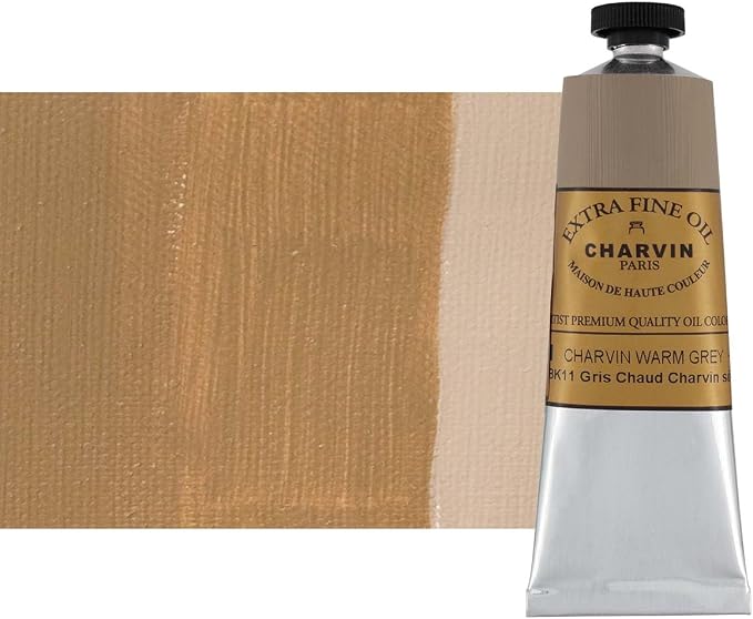 Charvin Extra Fine Oil Paint, Charvin Warm Grey 60 ml by Unknown