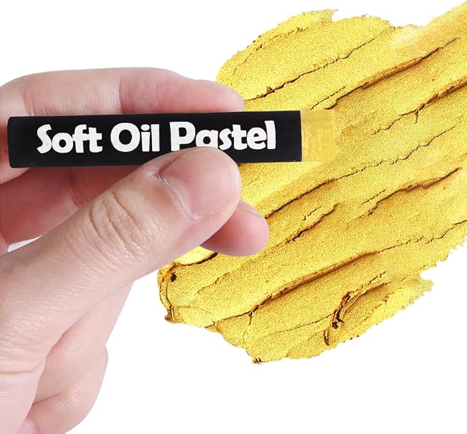 Mifuner Soft Oil Pastels Set, Single Colors Heavy Oil Pastels Vibrant and Creamy - Image 7