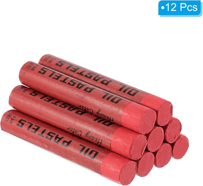 PATIKIL Red Oil Pastels - Image 3