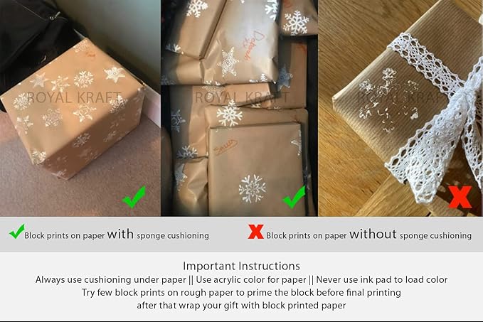 Mehndi Print Blocks Stylish Border Pattern Wooden Stamps Htag2156 - Image 9