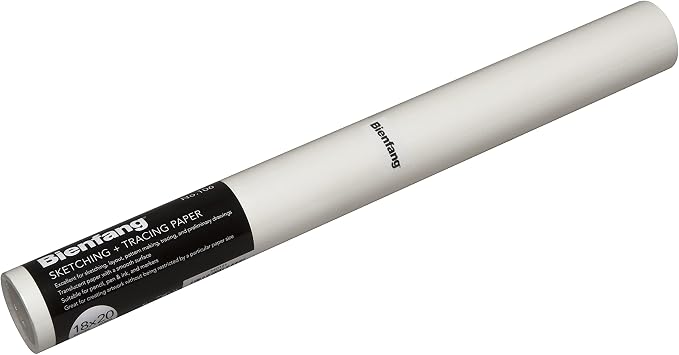 Bienfang Sketching & Tracing Paper Roll, 18 Inches x 20 Yards by SpeedballArt