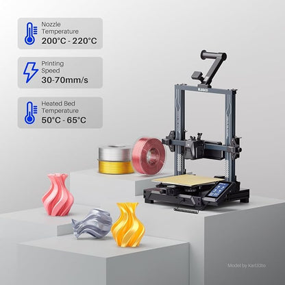 ELEGOO Silk PLA Filament 1.75mm Mint Green 1KG, Shiny 3D Printer Filament - Image 5
