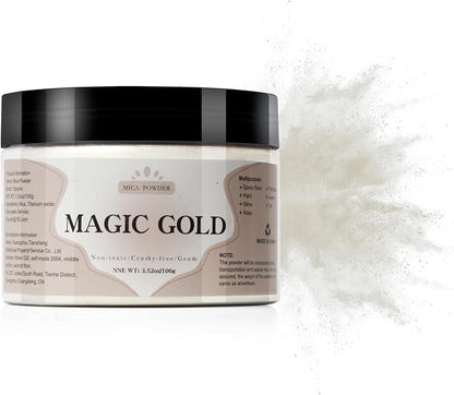 Mica Powder - 100g Mica Powder for Epoxy Resin - Metallic Color Pigment for by Yipoyilo