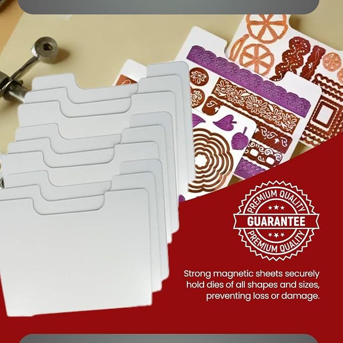 ArtBin 6979AA Magnetic Die Sheet Set 9-Pack, Die Organizers, Magnetic Organizer - Image 5
