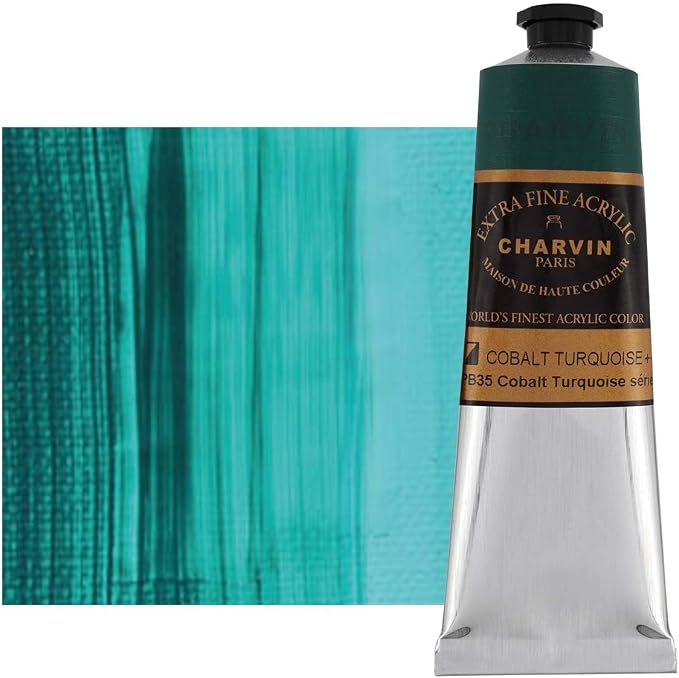 Charvin Extra Fine Professional Acrylic Paint - Image 2
