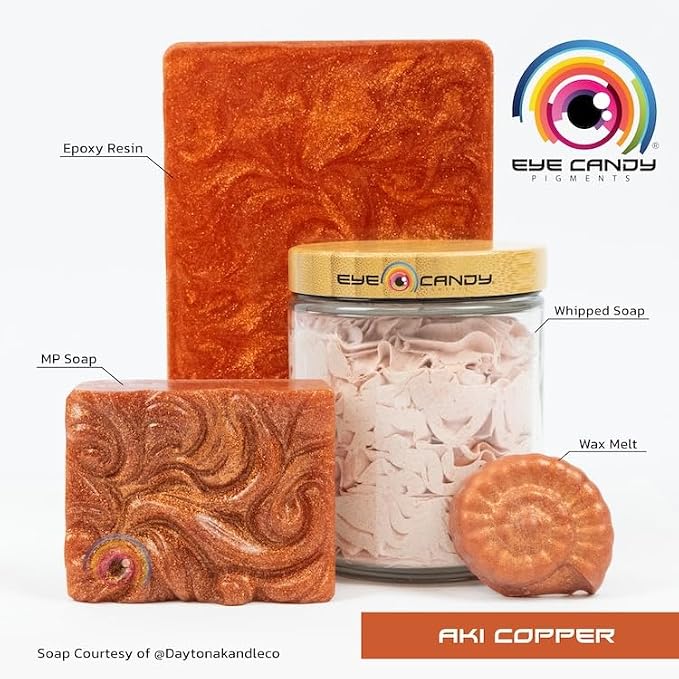 Eye Candy Pigments Premium Copper Mica Powder - Image 4