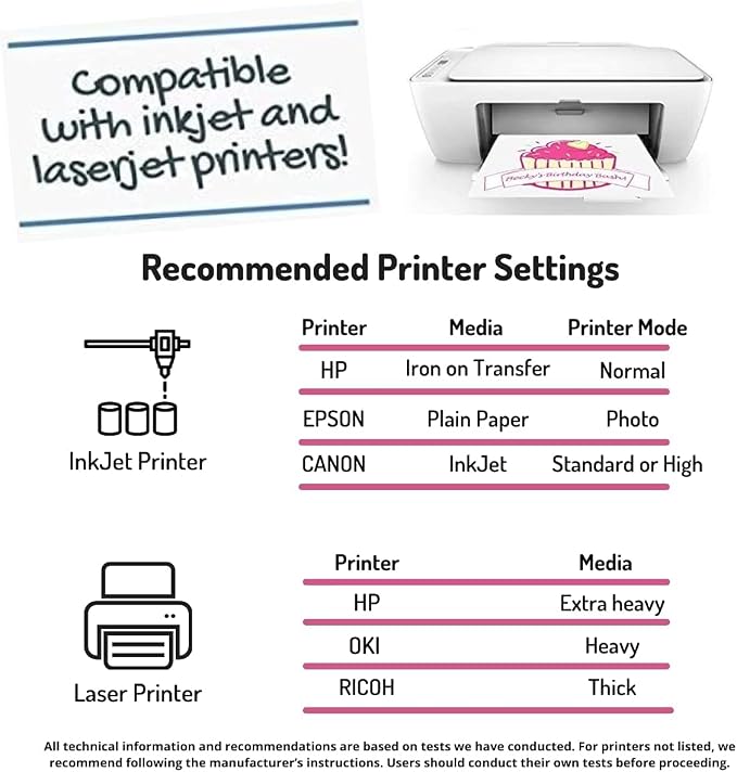 NuFun Activities Inkjet Printable Iron-On Heat Tshirt Transfer Paper 11x17 - Image 3