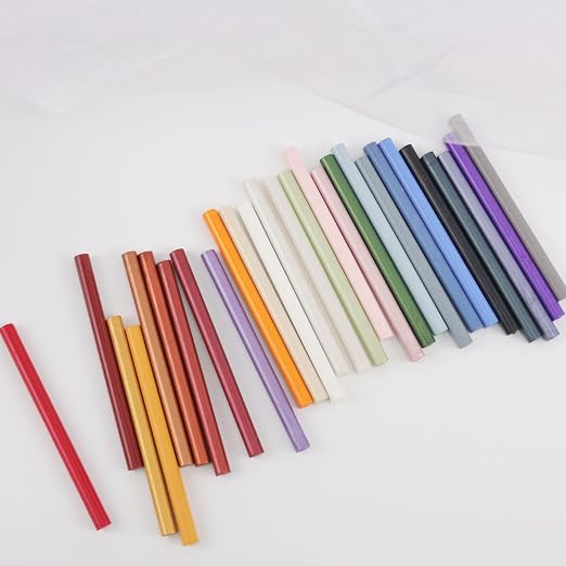 Pink Wax Seal Sticks, ONWINPOR 20pcs Glue Gun Wax Sealing Sticks - Image 6