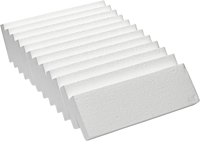 Juvale Foam Rectangle Blocks for Crafts - 12 in x 4 in x 1 in - Image 9